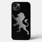 Silver Royal Lion Case-Mate iPhone Case (Achterkant)