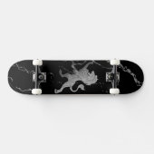 Silver Royal Lion Persoonlijk Skateboard (Horizontaal)