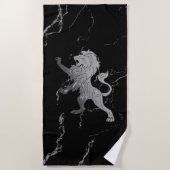 Silver Royal Lion Strandlaken (Voorkant)