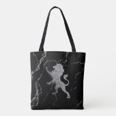Silver Royal Lion Tote Bag (Achterkant)