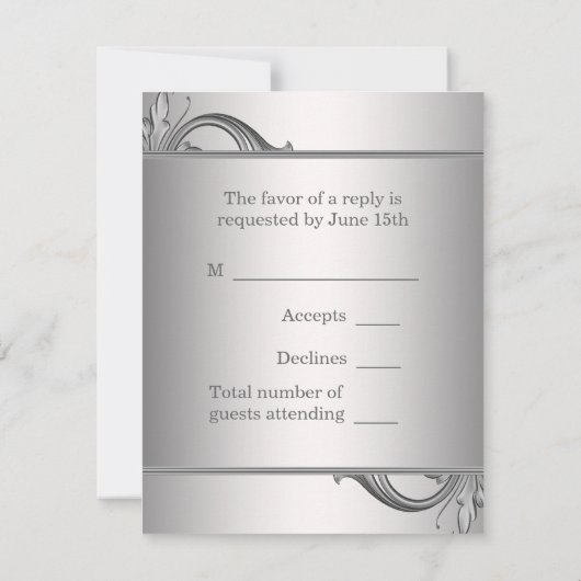 Silver RSVP (Achterkant)
