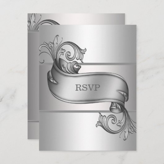 Silver RSVP (Voorkant / Achterkant)