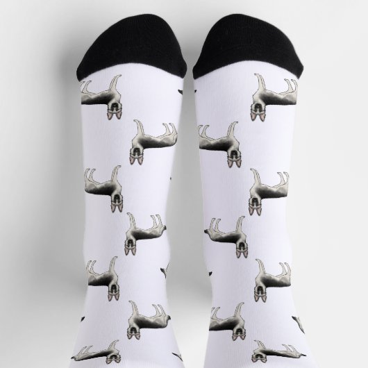 Silver Sable Duitse Herder Schattige GSD Hondenpat Sokken (Top)