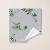  SILVER SAGE BOTANICAL BATHROOM TOWEL SET BAD HANDDOEK (Wasdoekje)