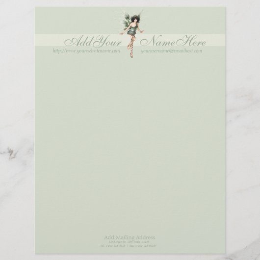 Silver Sage Letterhead Briefhoofd (Voorkant)
