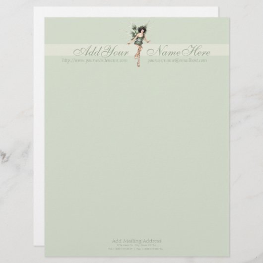 Silver Sage Letterhead Briefhoofd (Voorkant / Achterkant)