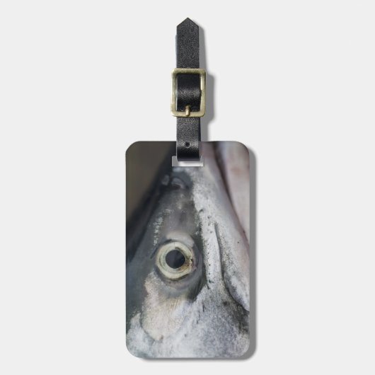 Silver Salmon Face Bagagelabel (Voorkant verticaal)
