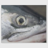 Silver Salmon Face Cadeaupapier (Vlak)