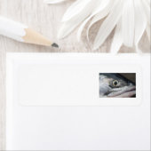 Silver Salmon Face Etiket (Insitu)