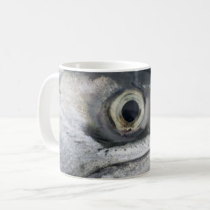 Silver Salmon Face Koffiemok