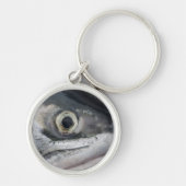 Silver Salmon Face Sleutelhanger (Voorkant)