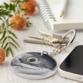 Silver Salmon Face Sleutelhanger (Voorkant Rechts)