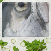 Silver Salmon Face Theedoek (Gevouwen)