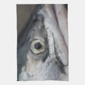 Silver Salmon Face Theedoek (Verticaal)