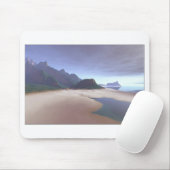 SILVER SANDS MOUSEPAD MUISMAT (Met muis)