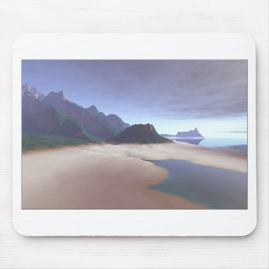 SILVER SANDS MOUSEPAD MUISMAT (Voorkant)
