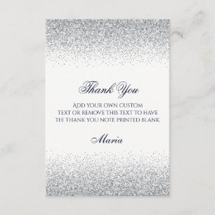 Silver & Sapphire - Hartelijk dank voor uw kaarten