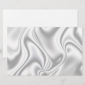 Silver Satin Briefpapier (Voorkant / Achterkant)