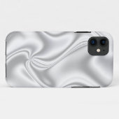 Silver Satin Case-Mate iPhone Case (Achterkant (horizontaal))