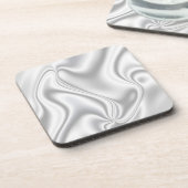 Silver Satin Drankjes Onderzetter (Linkerzijde)