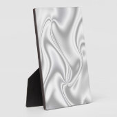 Silver Satin Fotoplaat (Zijkant)