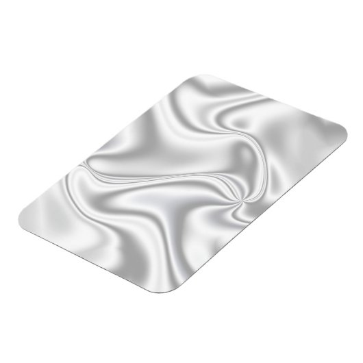 Silver Satin Magneet (Linkerzijde)