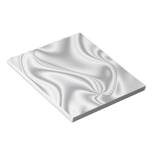 Silver Satin Notitieblok (Schuin)