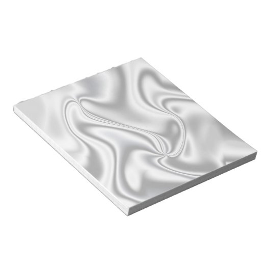 Silver Satin Notitieblok (Schuin)
