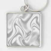 Silver Satin Sleutelhanger (Voorkant)