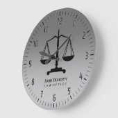 Silver Scales of Justice Grote Klok (Hoek)