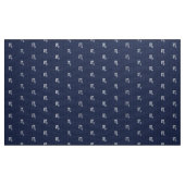 Silver Scorpio Zodiac Symbol Navy Carbon Fiber Stof (Yard (91,4 cm))