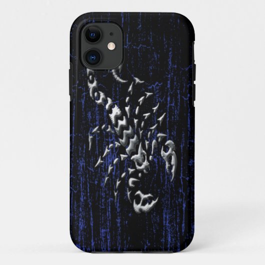 Silver Scorpion Case-Mate iPhone Case (Achterkant)