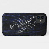 Silver Scorpion Case-Mate iPhone Case (Achterkant (horizontaal))