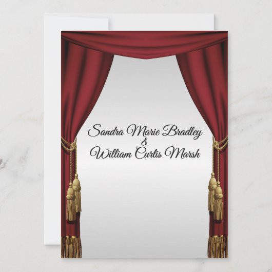 Silver Screen Movie Theme Weddenschap Kaart (Achterkant)