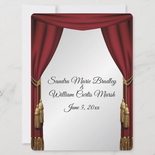 Silver Screen Movie Theme Weddenschap Kaart (Achterkant)