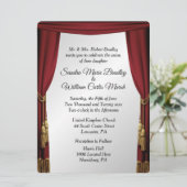 Silver Screen Movie Theme Weddenschap Kaart (Staand voorkant)