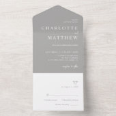 Silver Script Weduwen in één uitnodiging (Binnen)