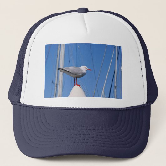 Silver Seagull Trucker Pet (Voorkant)