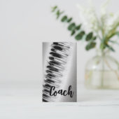 Silver Seam Coach Visitekaartje (Staand voorkant)