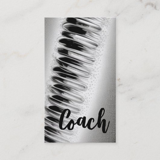 Silver Seam Coach Visitekaartje (Voorkant)