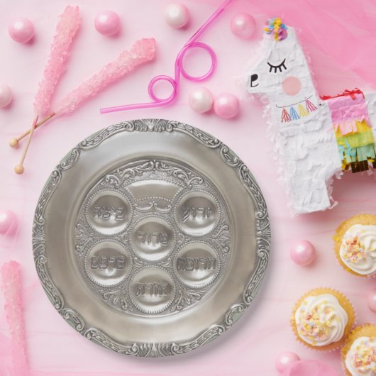 Silver Seder Bord (Feest)