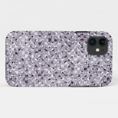 Silver Sequin Effect Phone cases (Achterkant (horizontaal))