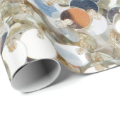 Silver Sequin Glitter Glam Glamour Wrapping Paper Cadeaupapier (Rol Hoek)