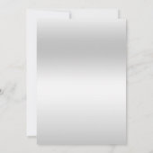 Silver Sequins Blauwgroen Bow Wedding Rehearsal Di Kaart (Achterkant)