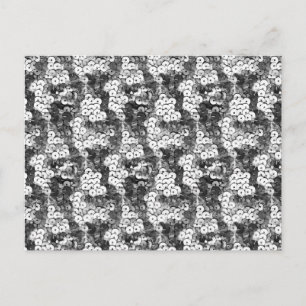 Silver Sequins Briefkaart
