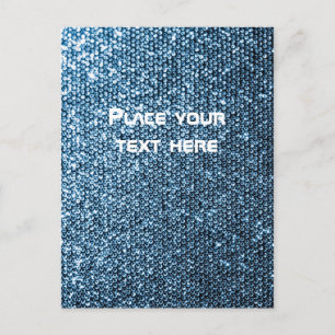 Silver Sequins Briefkaart