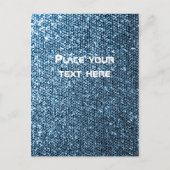 Silver Sequins Briefkaart (Voorkant)