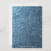 Silver Sequins Kaart (Achterkant)