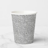SILVER SEQUINS-PAPER PARTIJCUPS PAPIEREN BEKERS (Links)