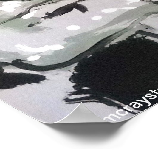 "Silver Series #1" Poster (Hoek)